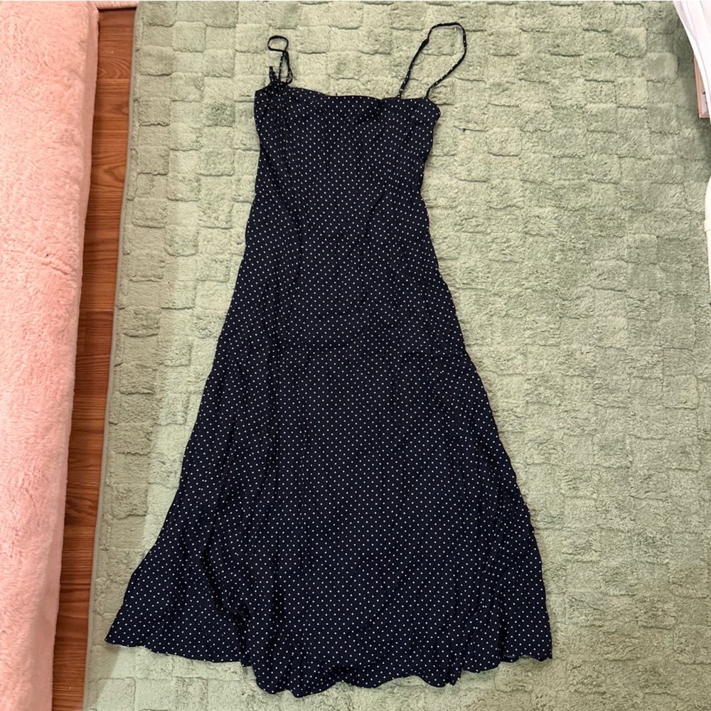 Reformation Midi Dress, Polka dots Size 0 - Picture 3 of 6